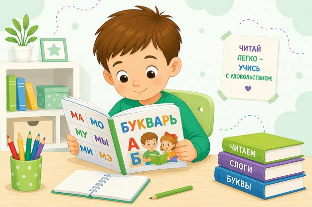 Как научить ребенка читать по слогам