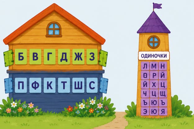 Парные и непарные согласные звуки