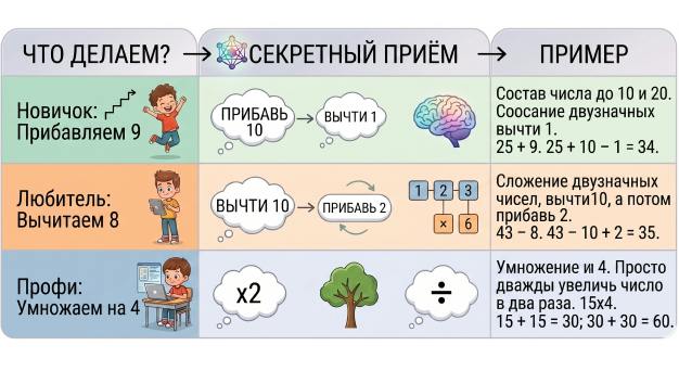 Методы счета в уме